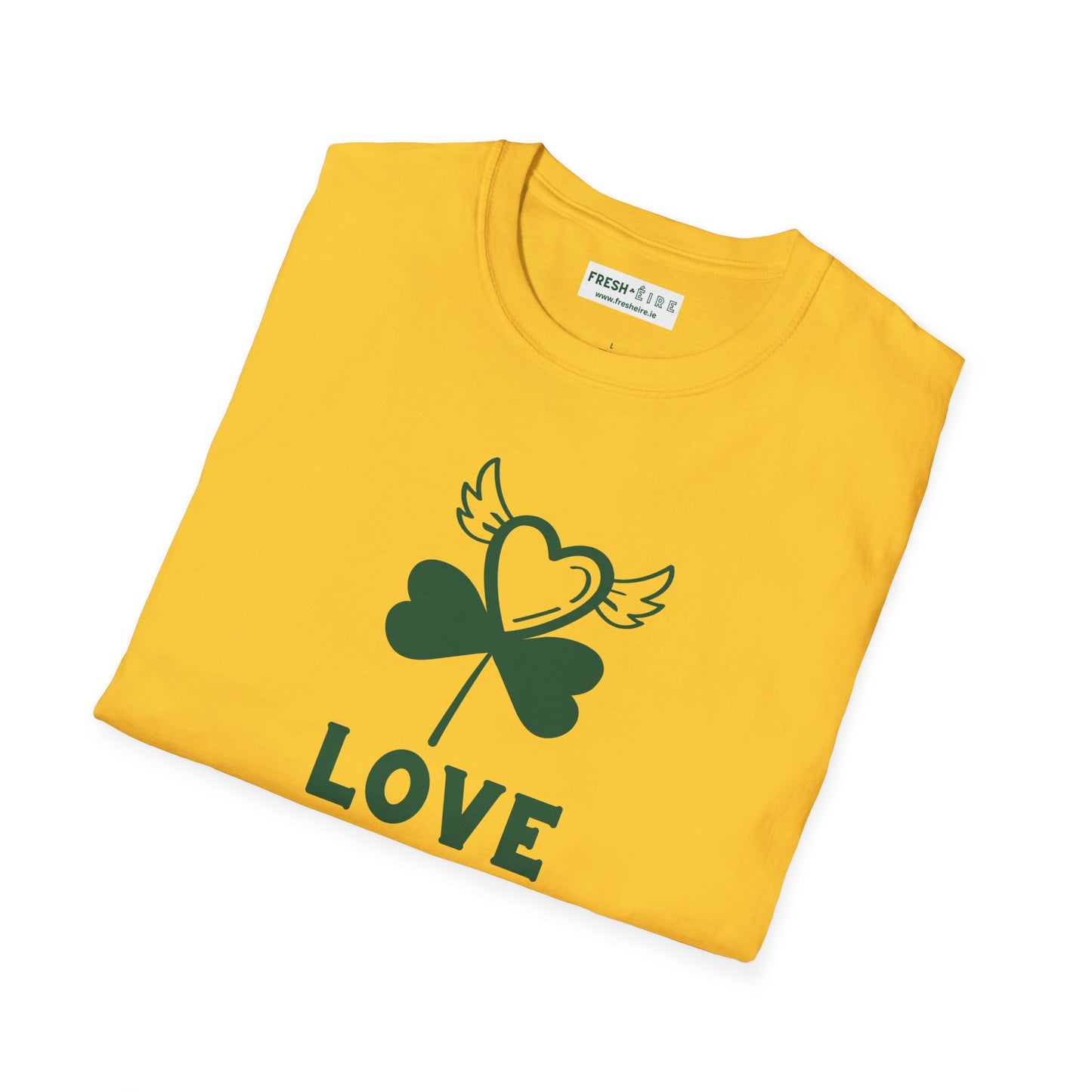 LOVE IS IN THE ÉIRE 2 Unisex Softstyle 100% Cotton T-Shirt