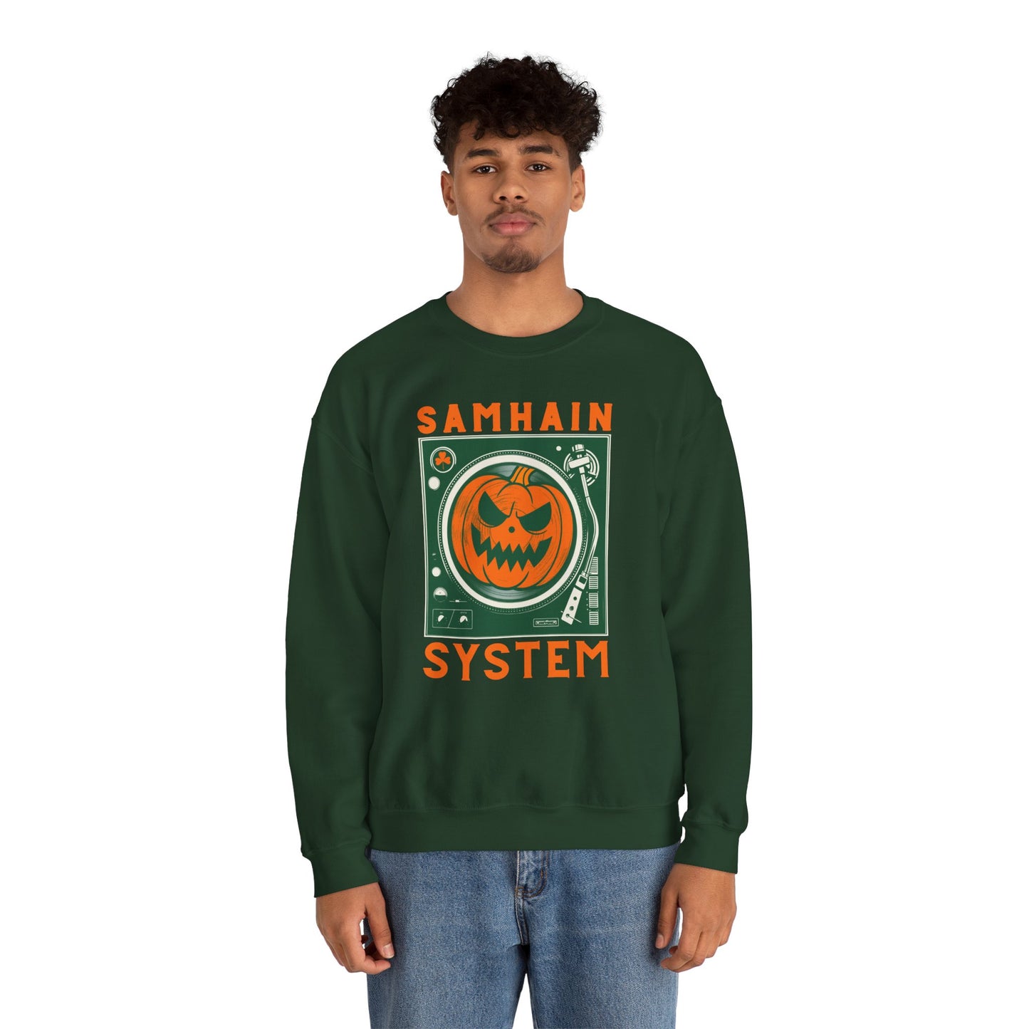 SAMHAIM SYSTEM Unisex Heavy Blend Crewneck Sweatshirt