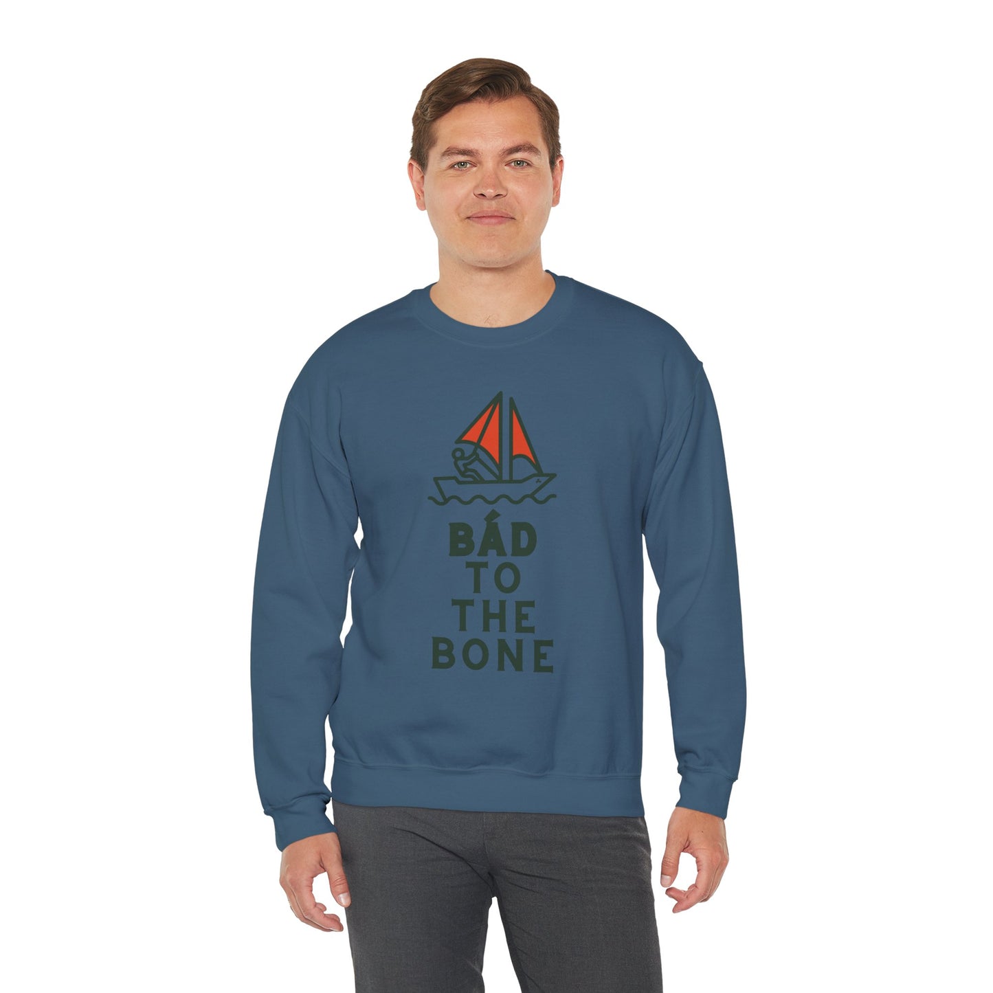BÁD TO THE BONE Unisex Heavy Blend™ Crewneck Sweatshirt
