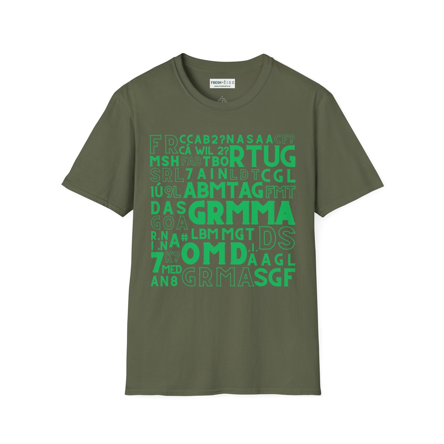 GRMMA Unisex Softstyle 100% Cotton T-Shirt