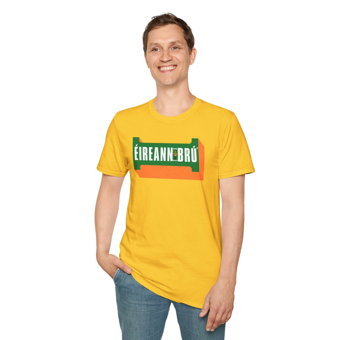 ÉIREANN BRÚ Unisex Softstyle 100% Cotton T-Shirt