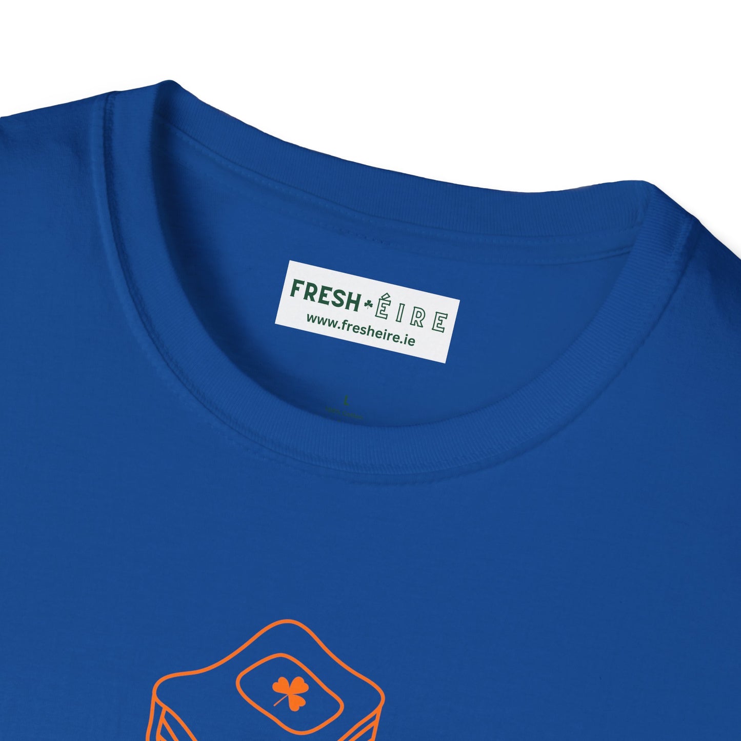 I KNOW FOCAL IN IRISH Unisex Softstyle 100% Cotton T-Shirt