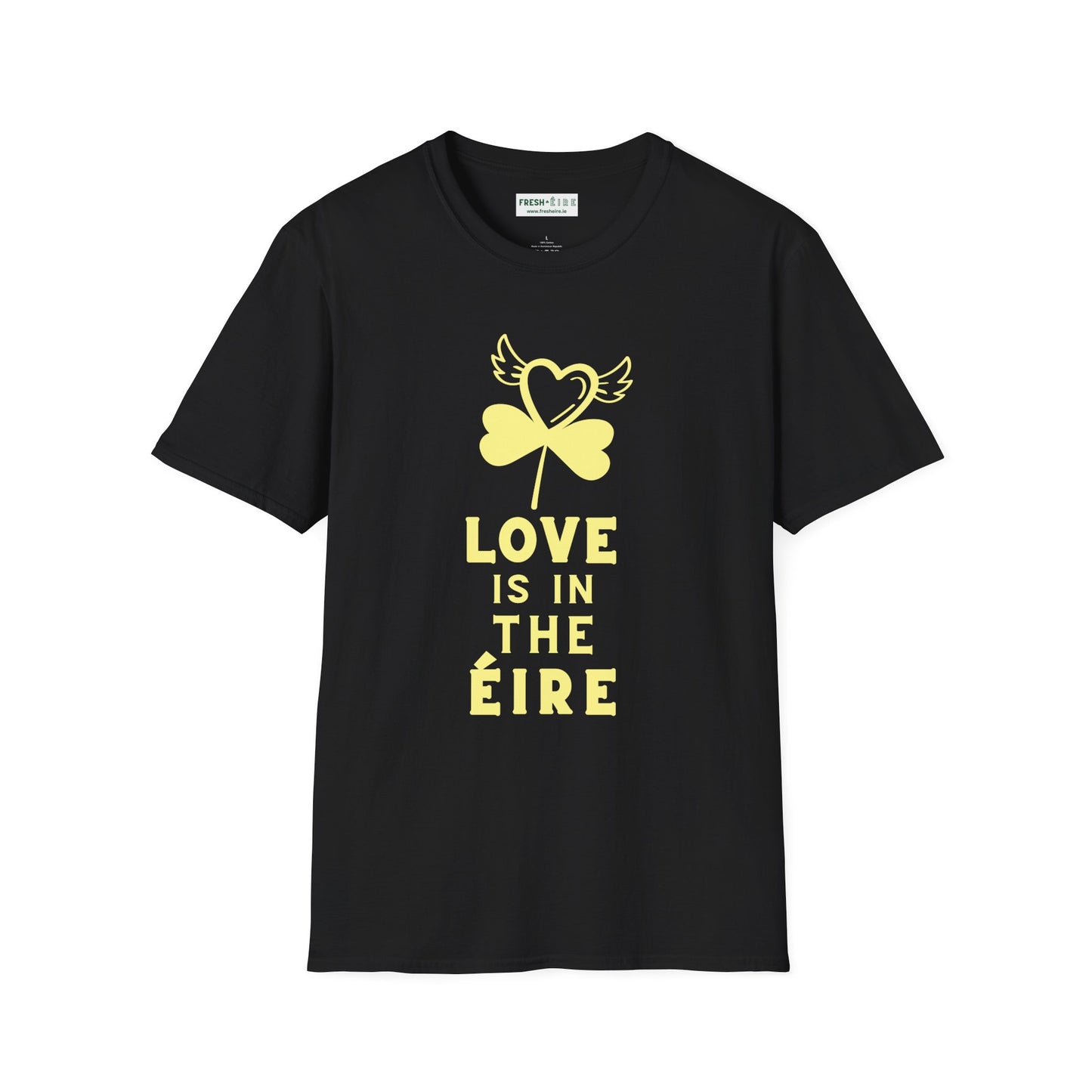 LOVE IS IN THE ÉIRE 2 Unisex Softstyle 100% Cotton T-Shirt
