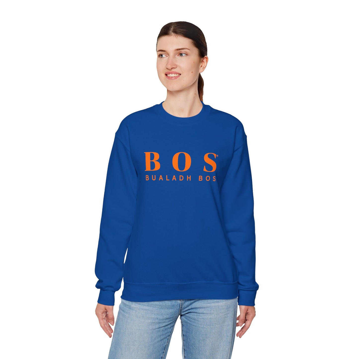 BOS BUALADH BOS Unisex Heavy Blend™ Crewneck Sweatshirt
