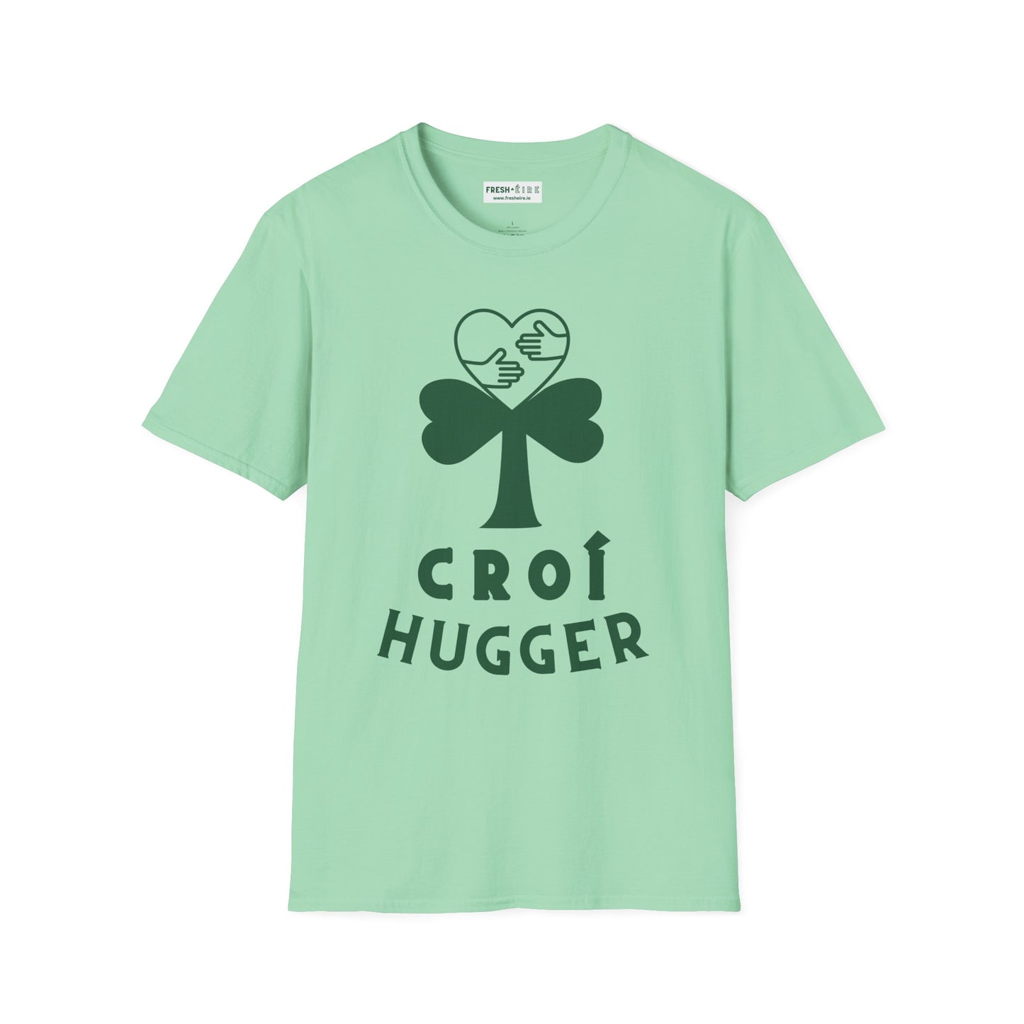 CROÍ HUGGER Unisex Softstyle 100% Cotton T-Shirt