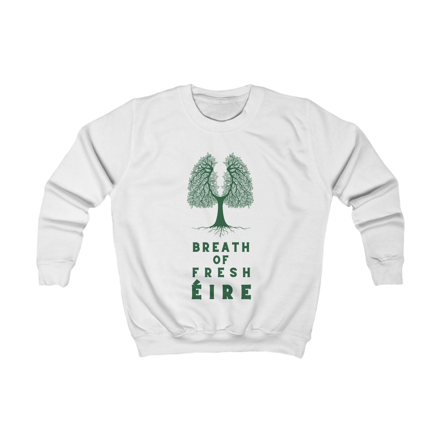 BREATH OF FRESH ÉIRE Kids Sweatshirt
