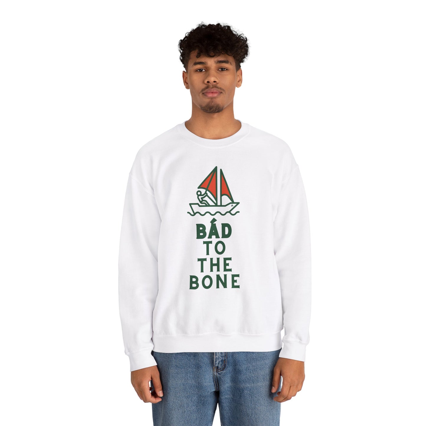 BÁD TO THE BONE Unisex Heavy Blend™ Crewneck Sweatshirt