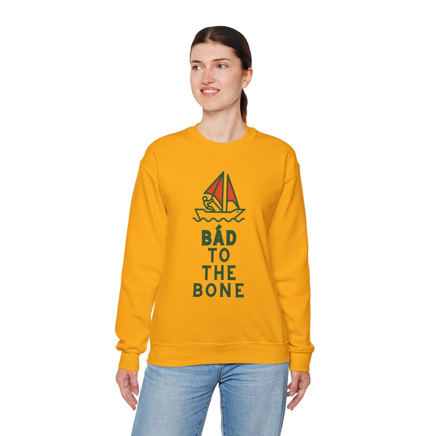 BÁD TO THE BONE Unisex Heavy Blend™ Crewneck Sweatshirt