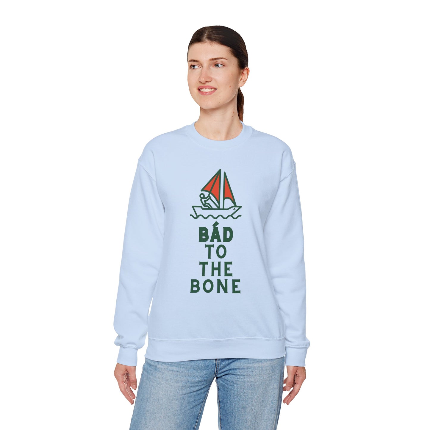 BÁD TO THE BONE Unisex Heavy Blend™ Crewneck Sweatshirt
