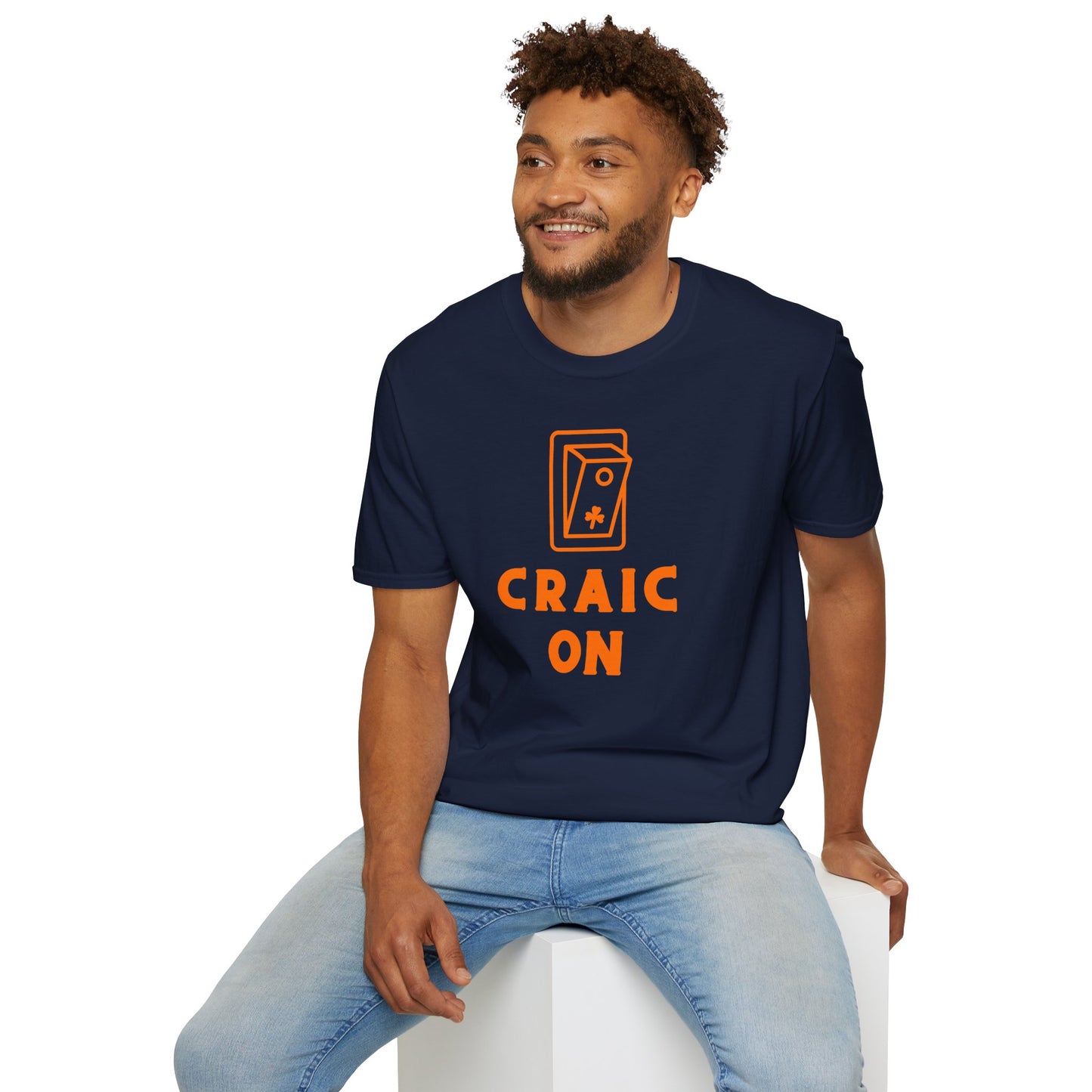 CRAIC ON Unisex Softstyle 100% Cotton T-Shirt