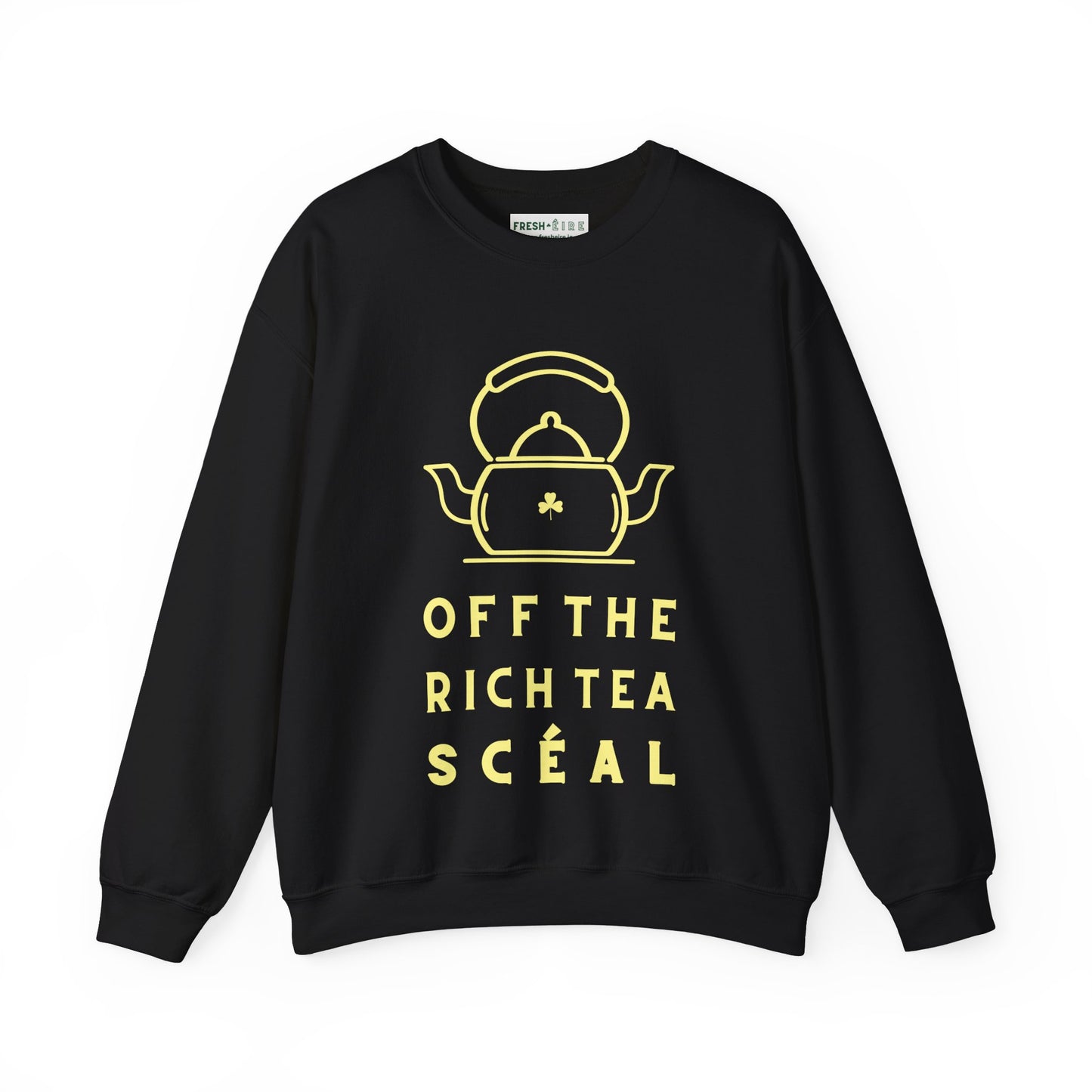OFF THE RICH TEA SCÉAL Unisex Heavy Blend™ Crewneck Sweatshirt