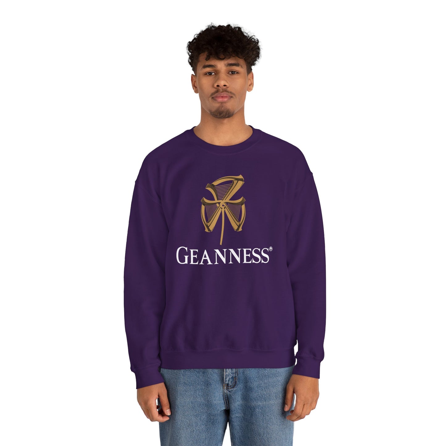 GEANNESS Unisex Heavy Blend Crewneck Sweatshirt