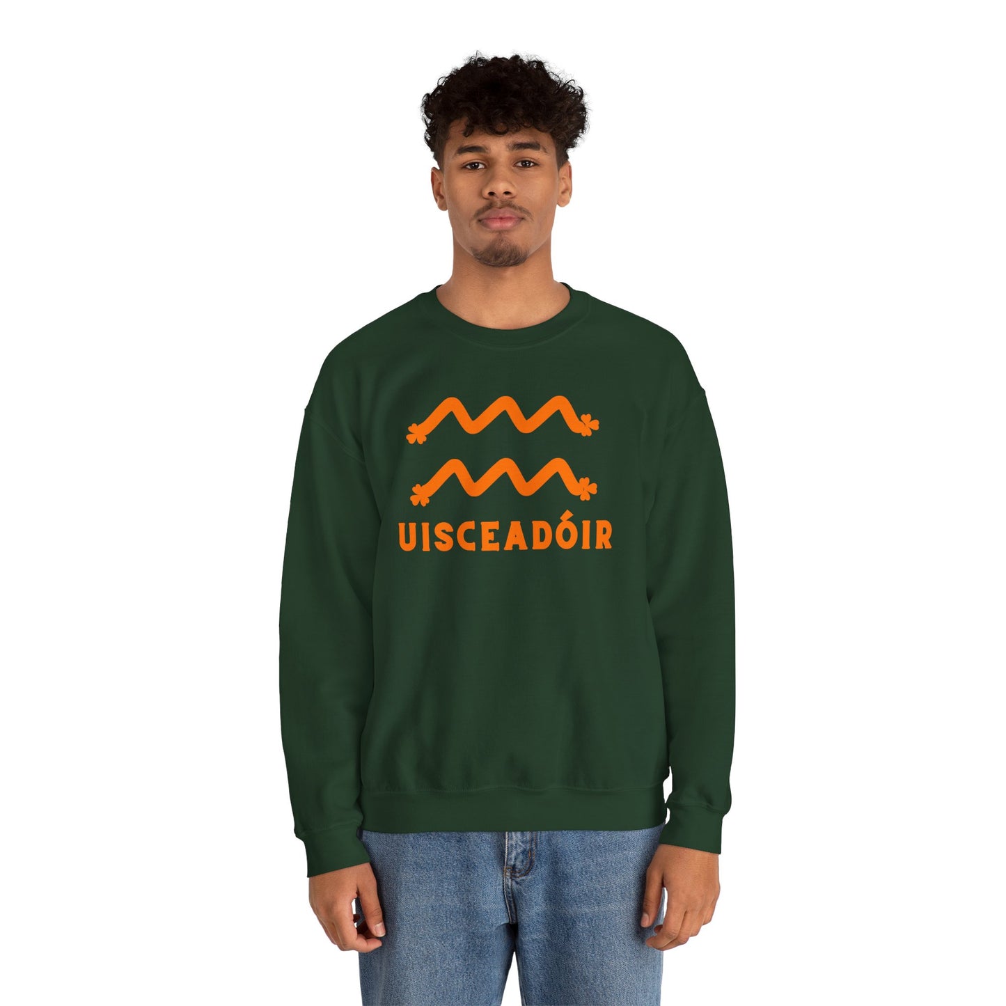 UISCEADÓIR Unisex Heavy Blend™ Crewneck Sweatshirt