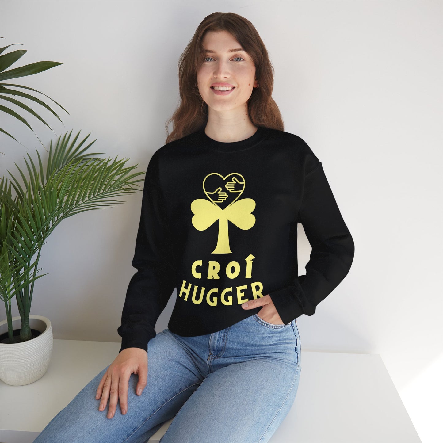 CROÍ HUGGER Unisex Heavy Blend™ Crewneck Sweatshirt