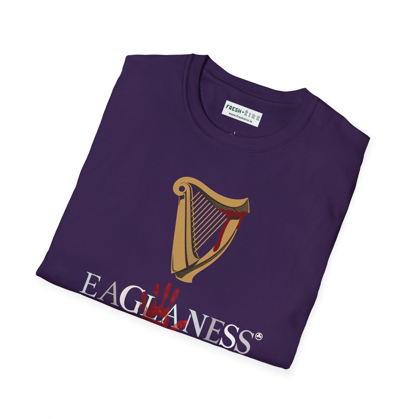 EAGLANESS 100% Cotton Unisex Softstyle T-Shirt