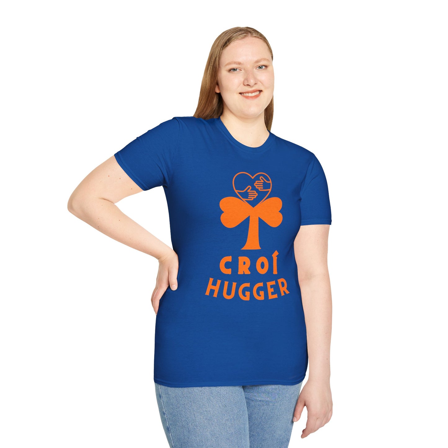 CROÍ HUGGER Unisex Softstyle 100% Cotton T-Shirt