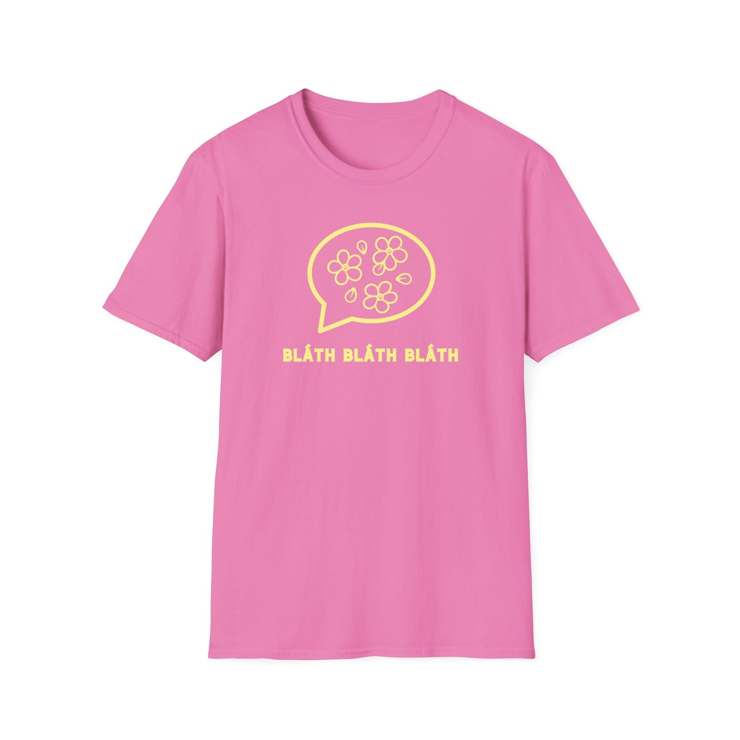 BLÁTH BLÁTH BLÁTH Unisex Softstyle 100% Cotton T-Shirt