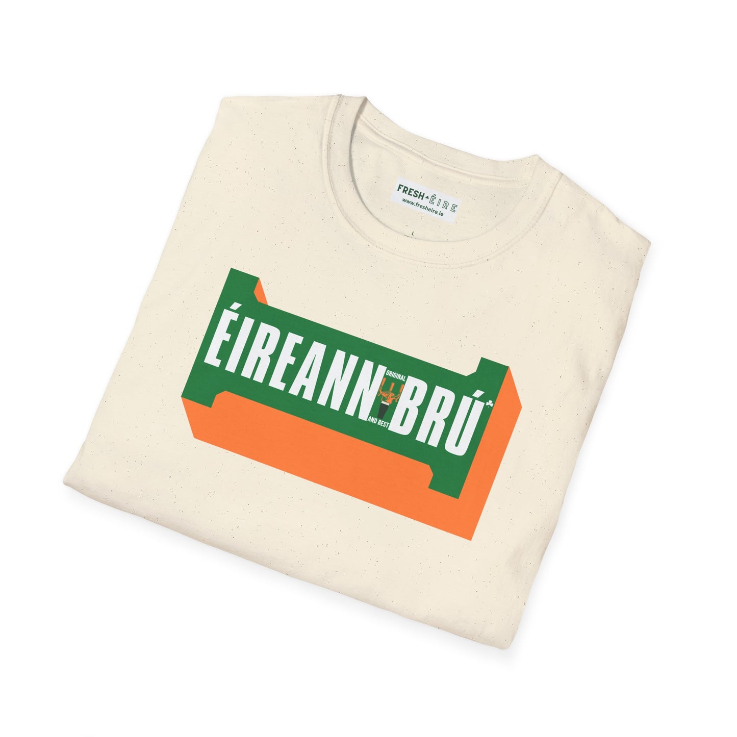 ÉIREANN BRÚ Unisex Softstyle 100% Cotton T-Shirt