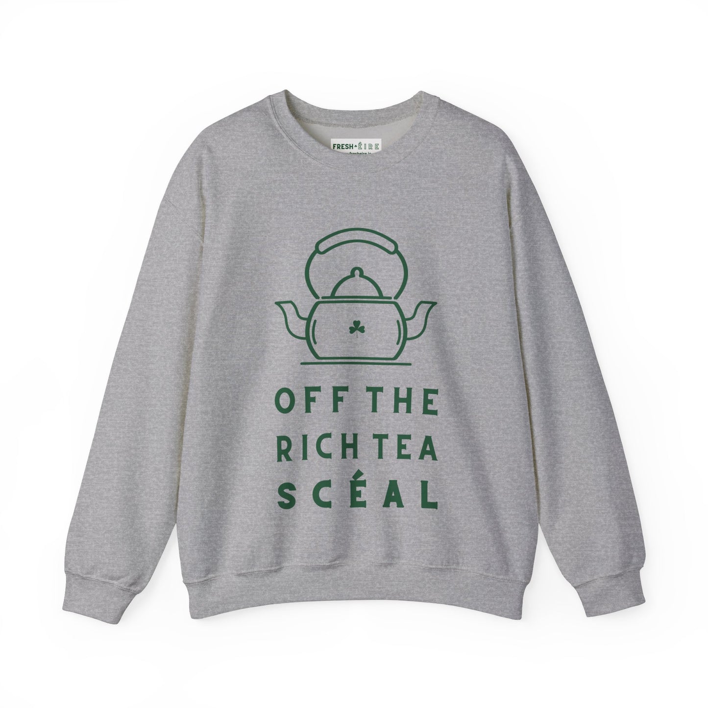 OFF THE RICH TEA SCÉAL Unisex Heavy Blend™ Crewneck Sweatshirt