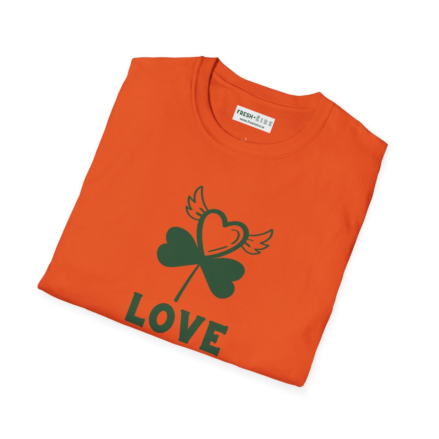 LOVE IS IN THE ÉIRE 2 Unisex Softstyle 100% Cotton T-Shirt