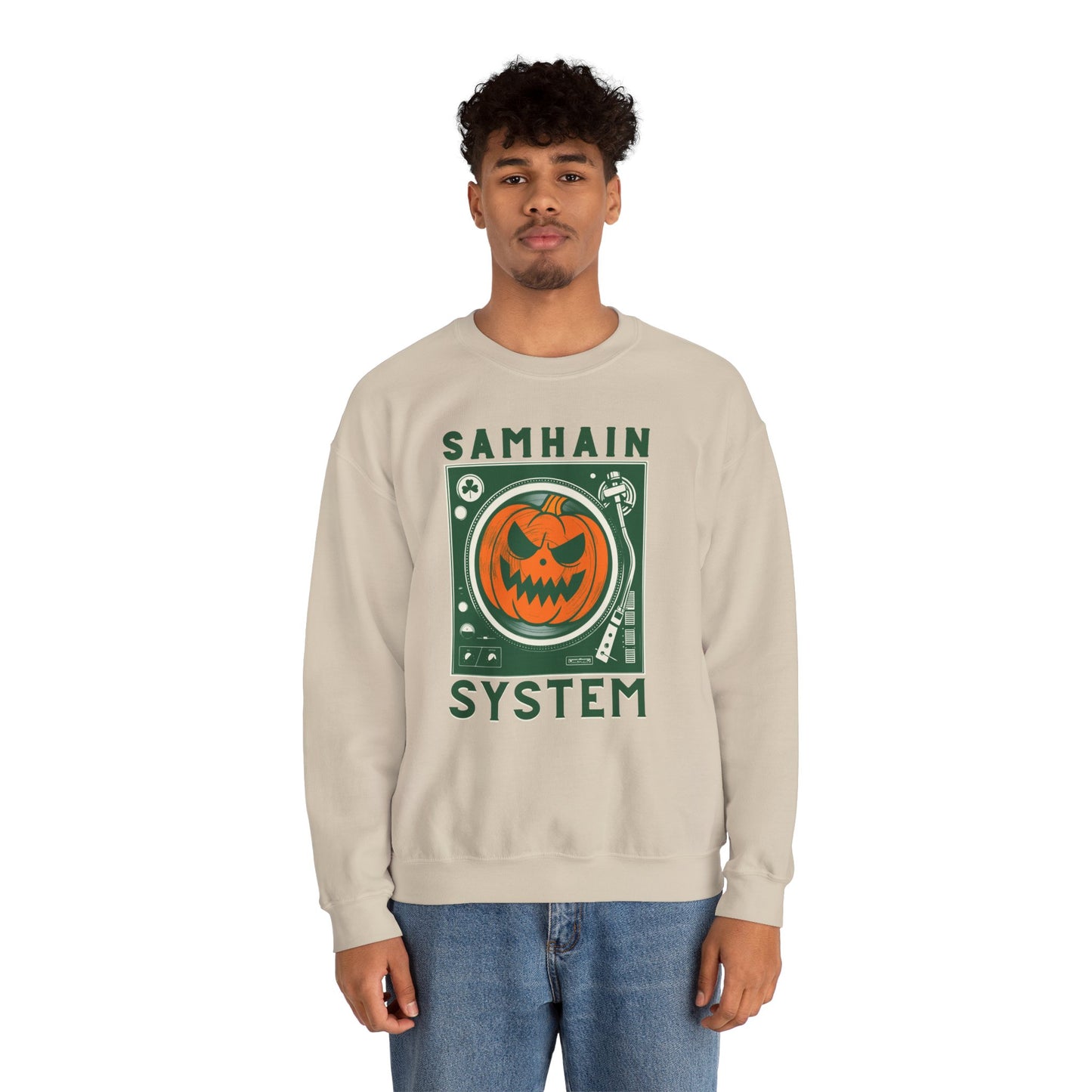 SAMHAIM SYSTEM Unisex Heavy Blend Crewneck Sweatshirt