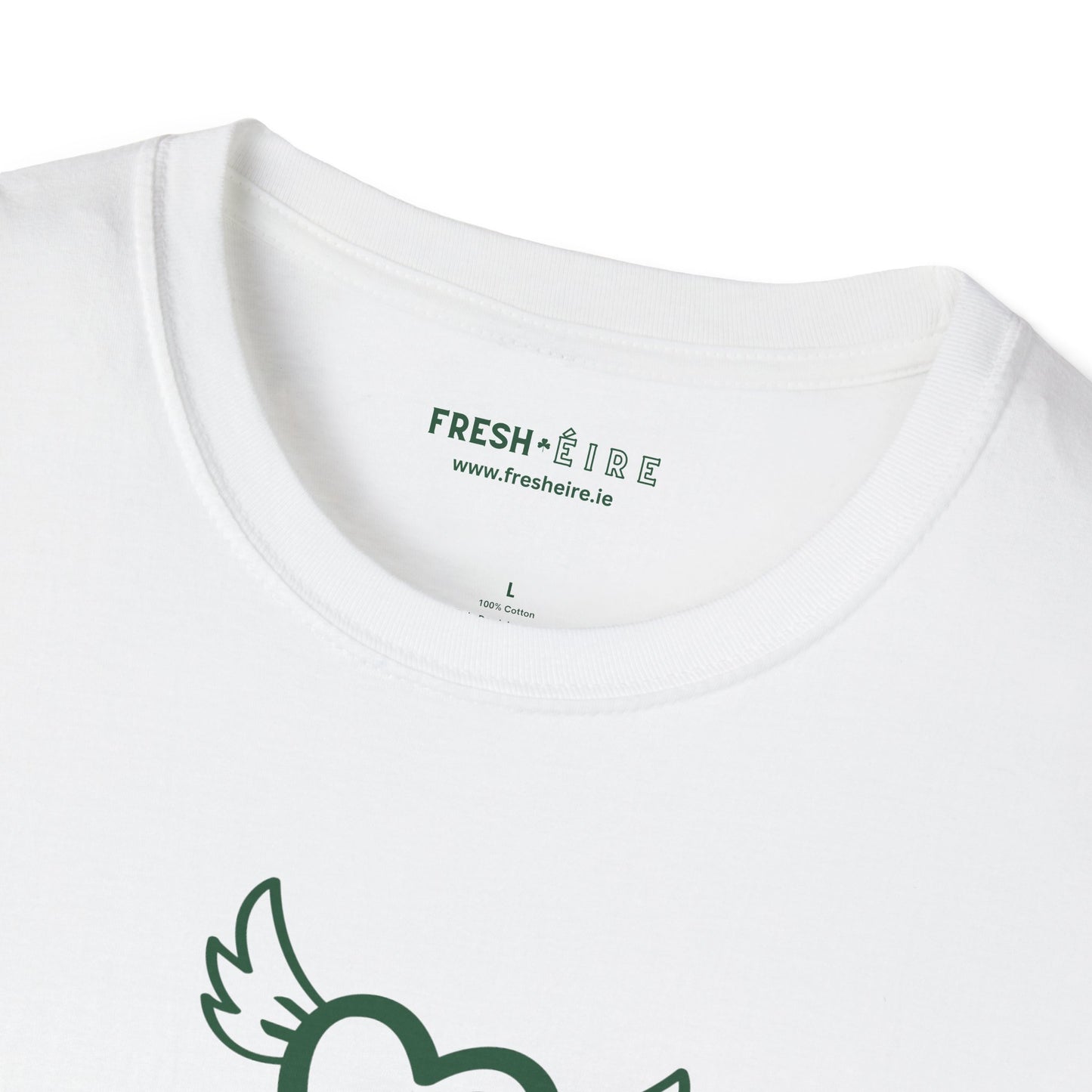 LOVE IS IN THE ÉIRE 2 Unisex Softstyle 100% Cotton T-Shirt