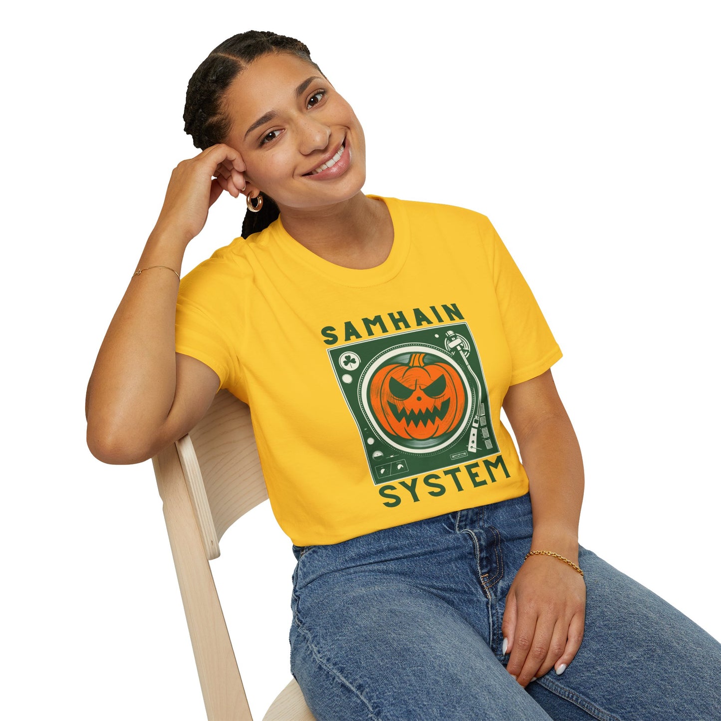 SAMHAIN SYSTEM 100% Cotton Unisex Softstyle T-Shirt