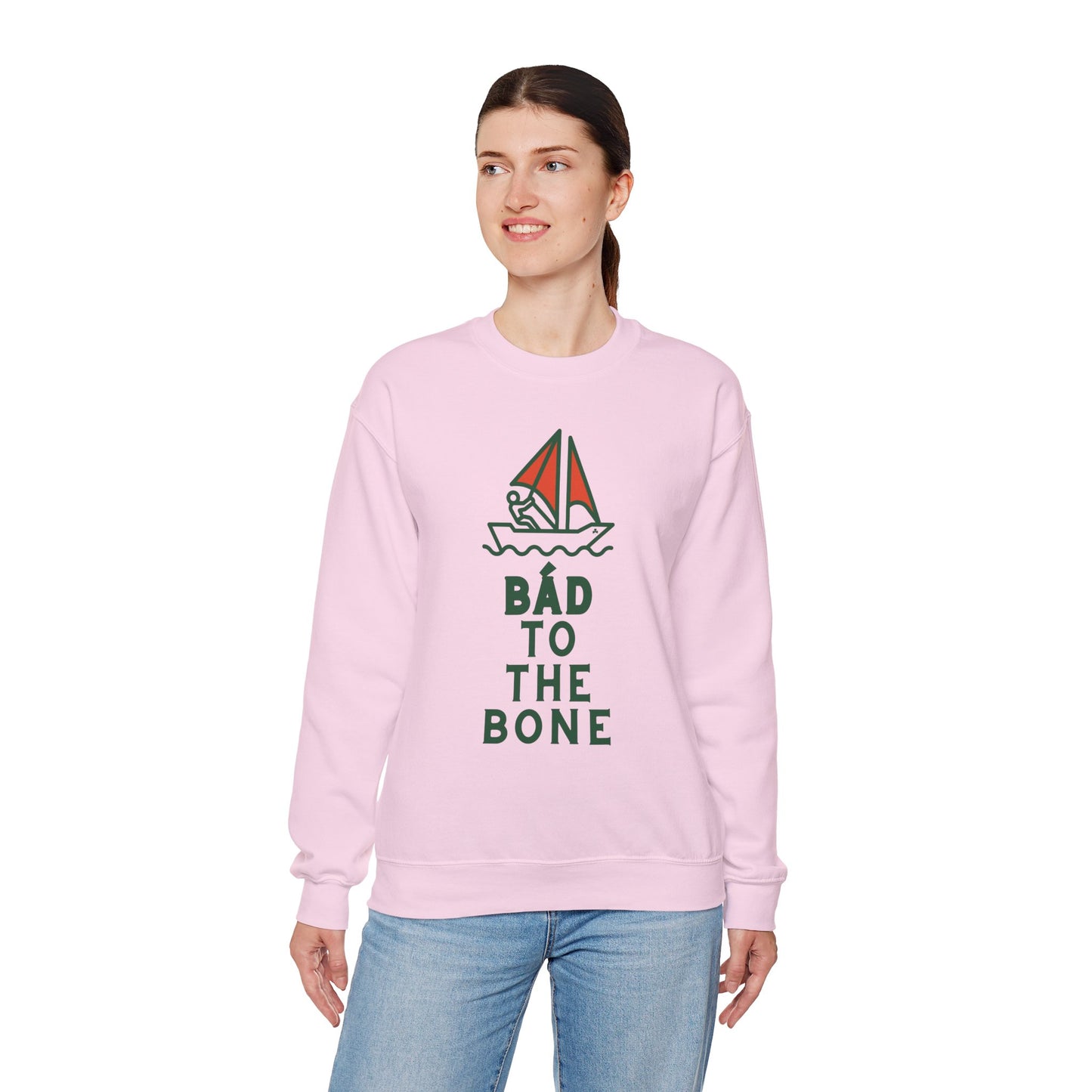 BÁD TO THE BONE Unisex Heavy Blend™ Crewneck Sweatshirt