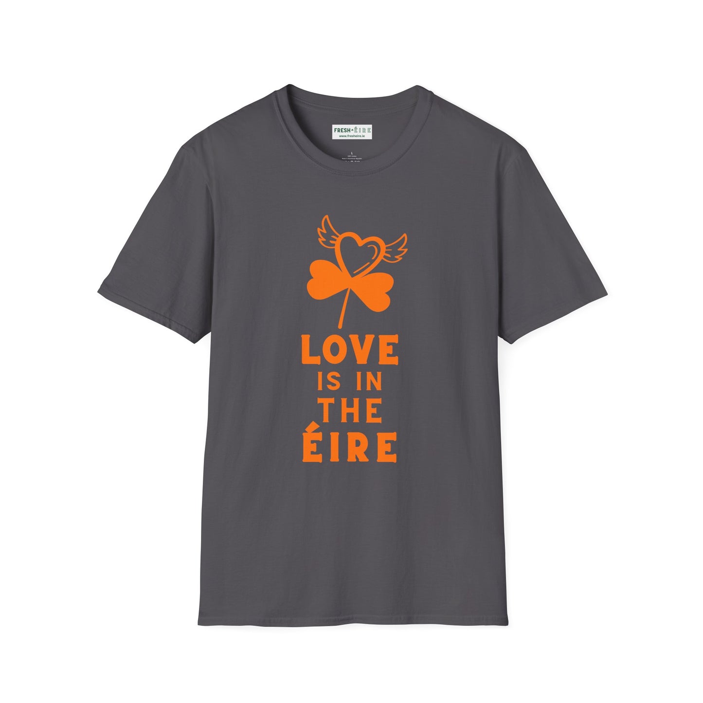 LOVE IS IN THE ÉIRE 2 Unisex Softstyle 100% Cotton T-Shirt