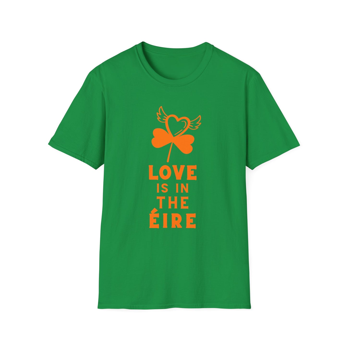 LOVE IS IN THE ÉIRE 2 Unisex Softstyle 100% Cotton T-Shirt