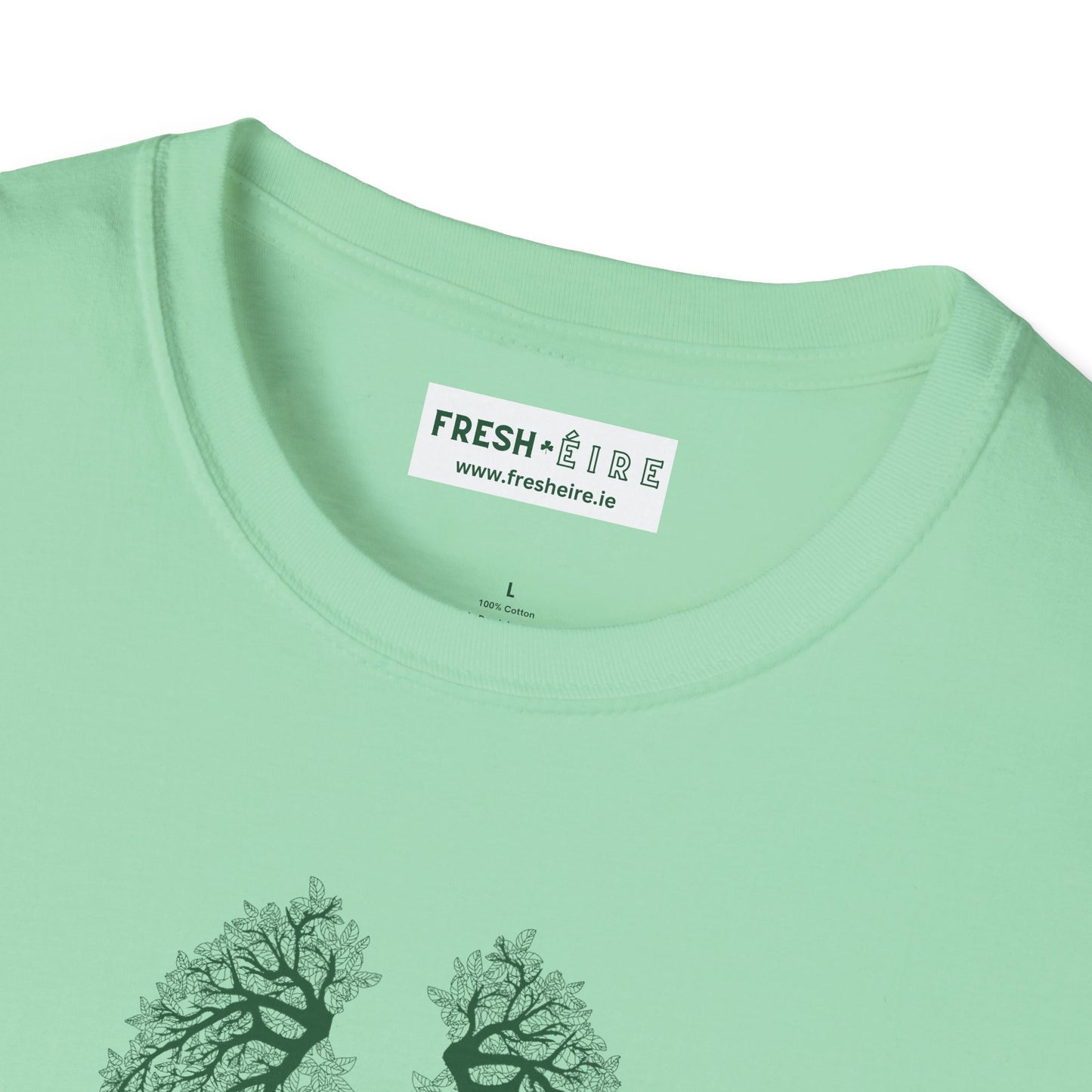 BREATH OF FRESH ÉIRE Unisex Softstyle 100% Cotton T-Shirt