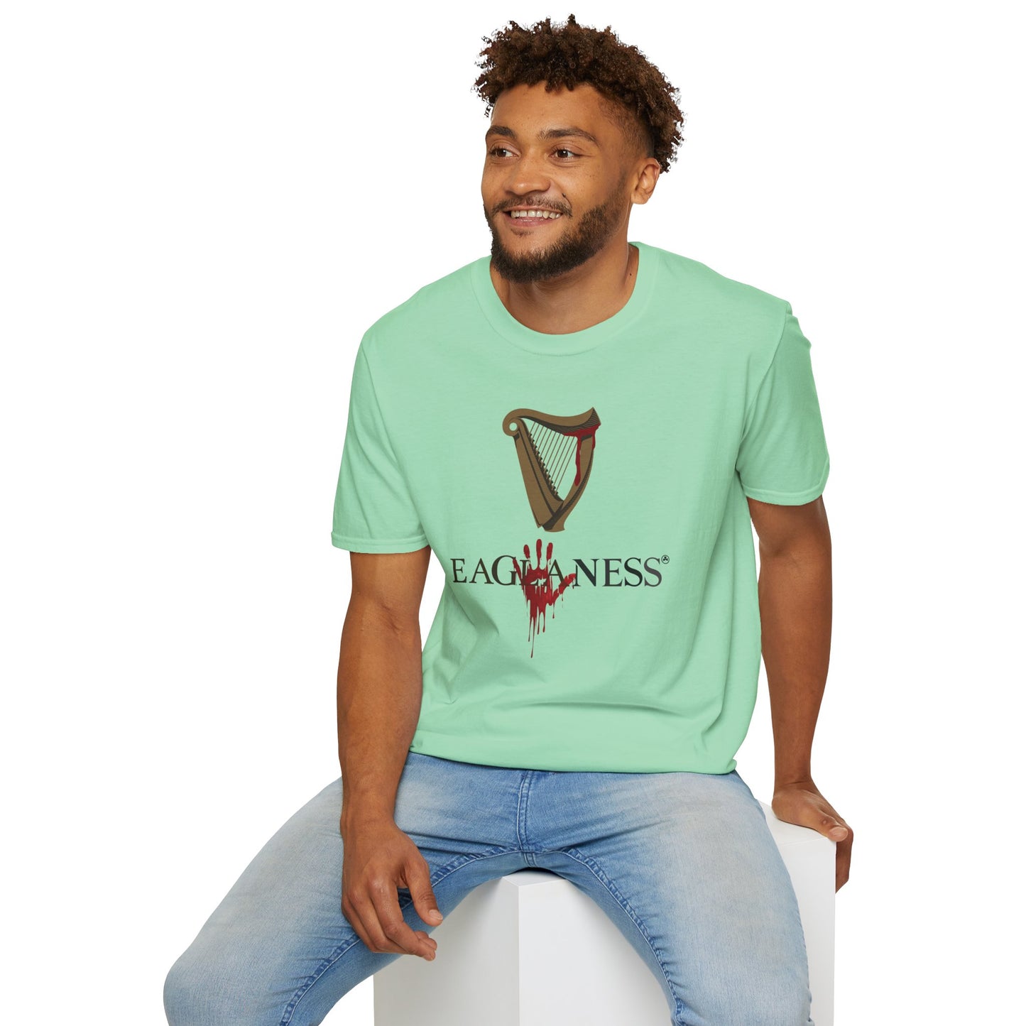 EAGLANESS 100% Cotton Unisex Softstyle T-Shirt