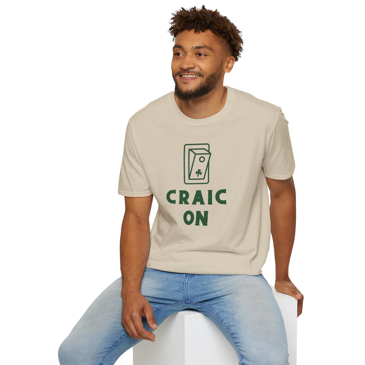 CRAIC ON Unisex Softstyle 100% Cotton T-Shirt
