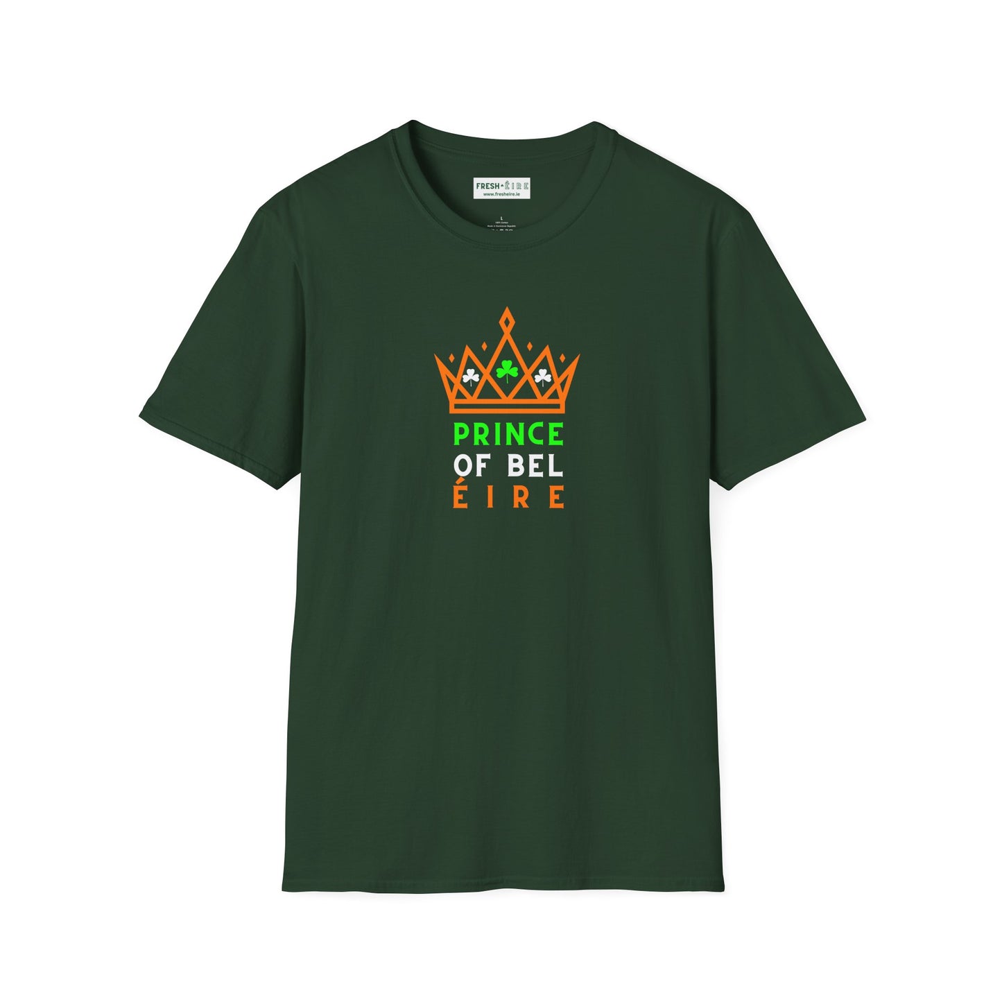 PRINCE OF BEL ÉIRE Unisex Softstyle 100% Cotton T-Shirt