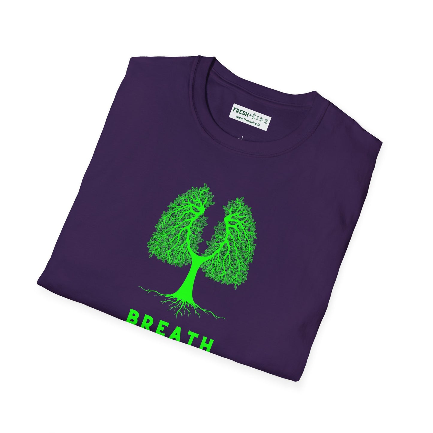 BREATH OF FRESH ÉIRE Unisex Softstyle 100% Cotton T-Shirt