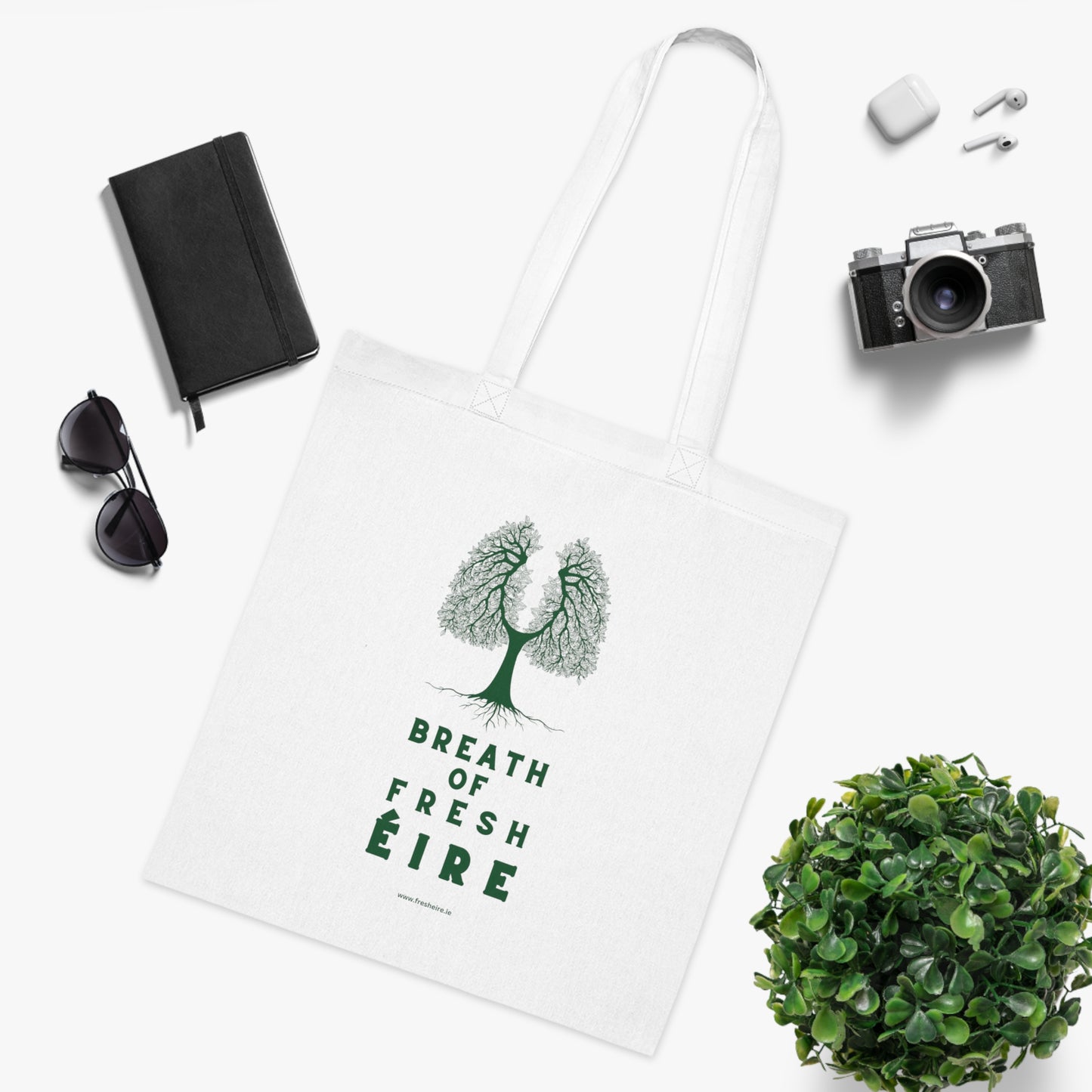 BREATH OF FRESH ÉIRE 100% Cotton Tote Bag