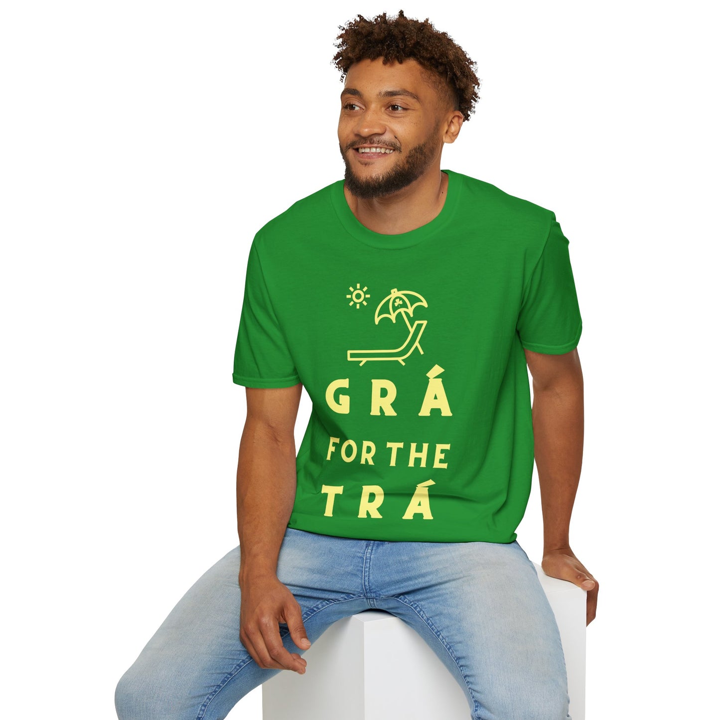 GRÁ FOR THE TRÁ EXTRÁ Unisex Softstyle 100% Cotton T-Shirt