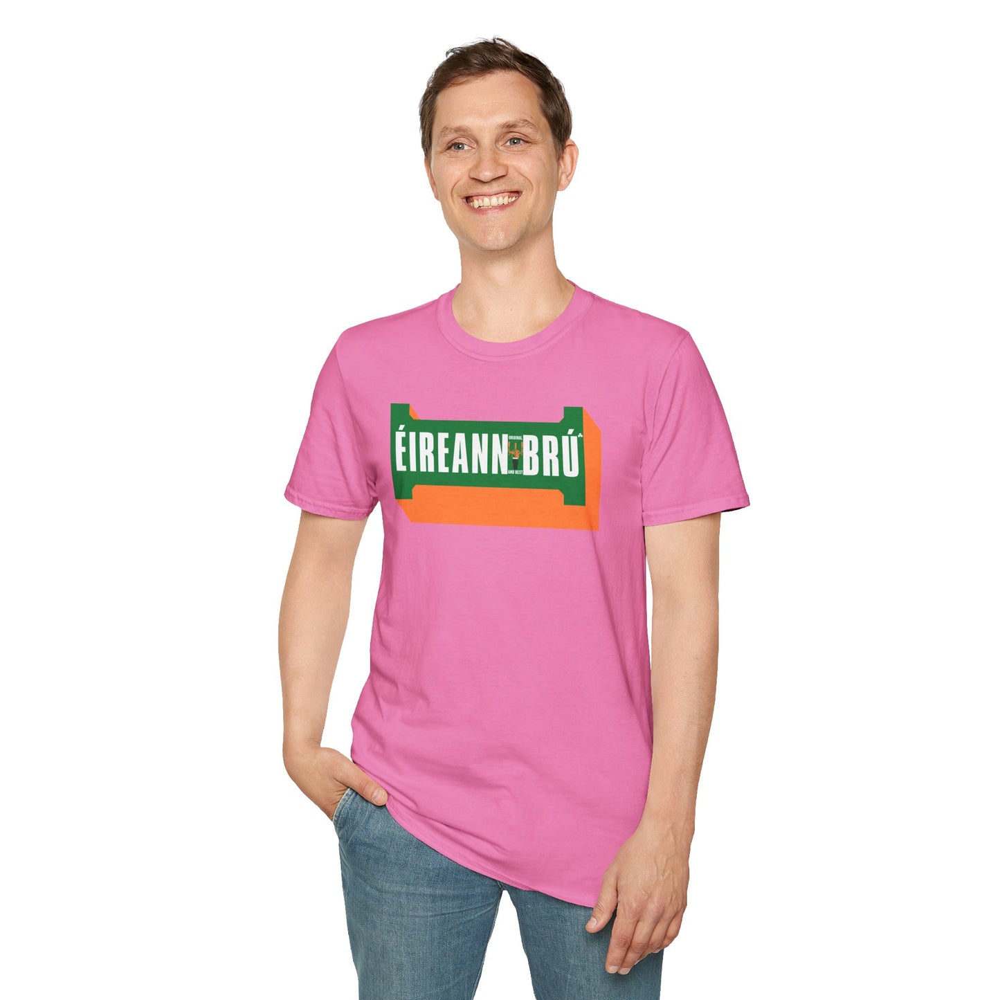 ÉIREANN BRÚ Unisex Softstyle 100% Cotton T-Shirt
