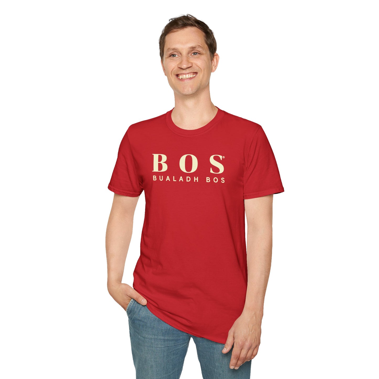 BOS BUALADH BOS Unisex Softstyle 100% Cotton T-Shirt