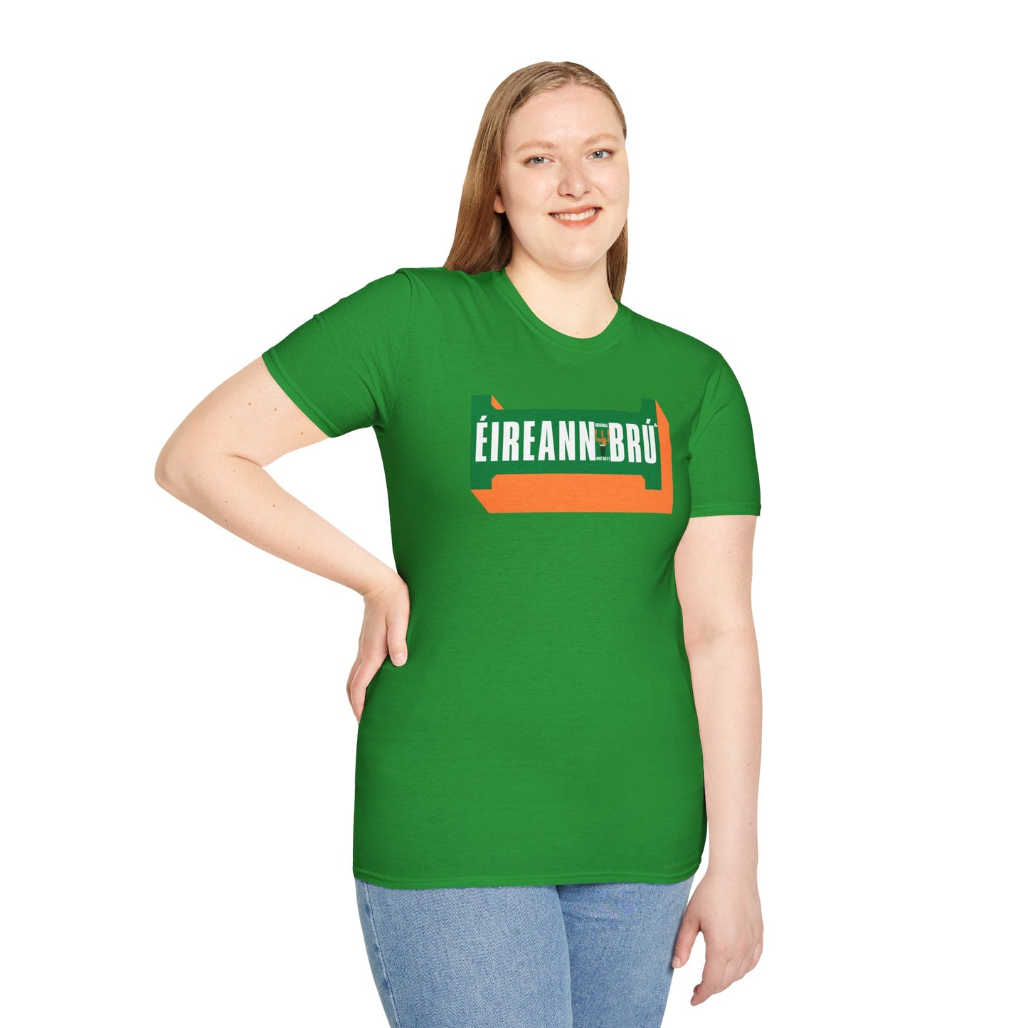 ÉIREANN BRÚ Unisex Softstyle 100% Cotton T-Shirt