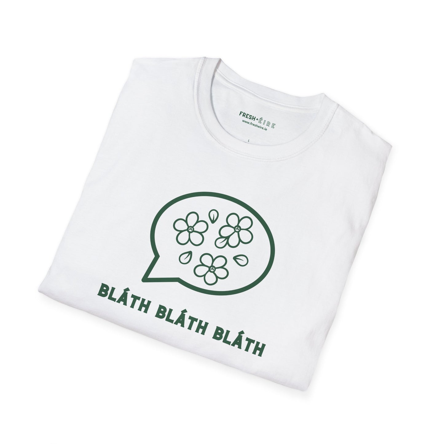 BLÁTH BLÁTH BLÁTH Unisex Softstyle 100% Cotton T-Shirt