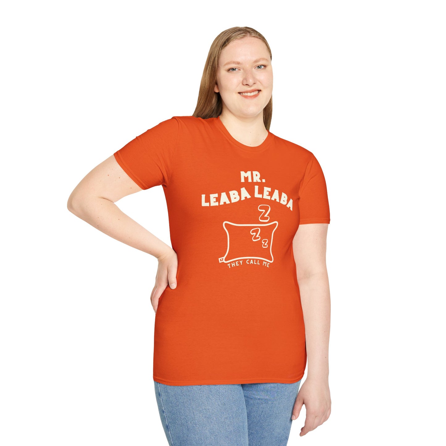 MR. LEABA LEABA (THEY CALL ME) Unisex Softstyle T-Shirt