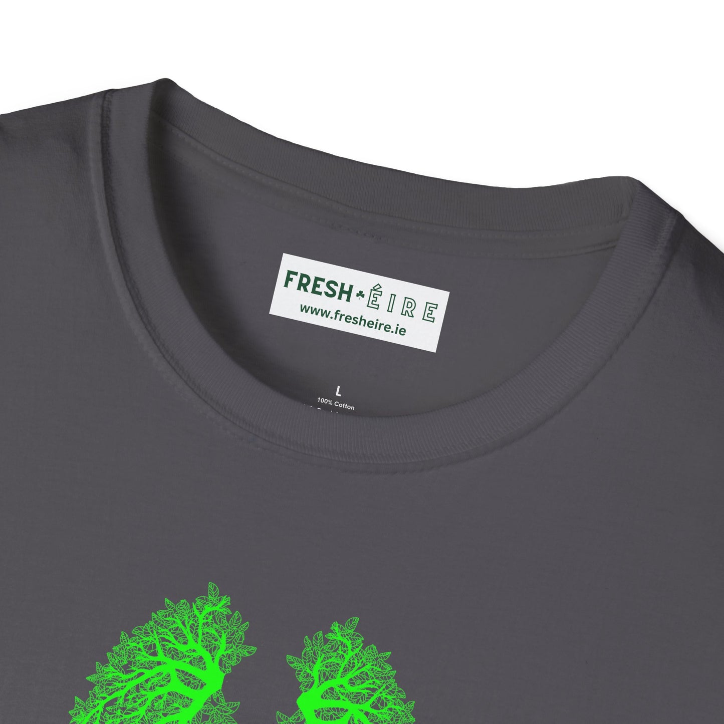BREATH OF FRESH ÉIRE Unisex Softstyle 100% Cotton T-Shirt