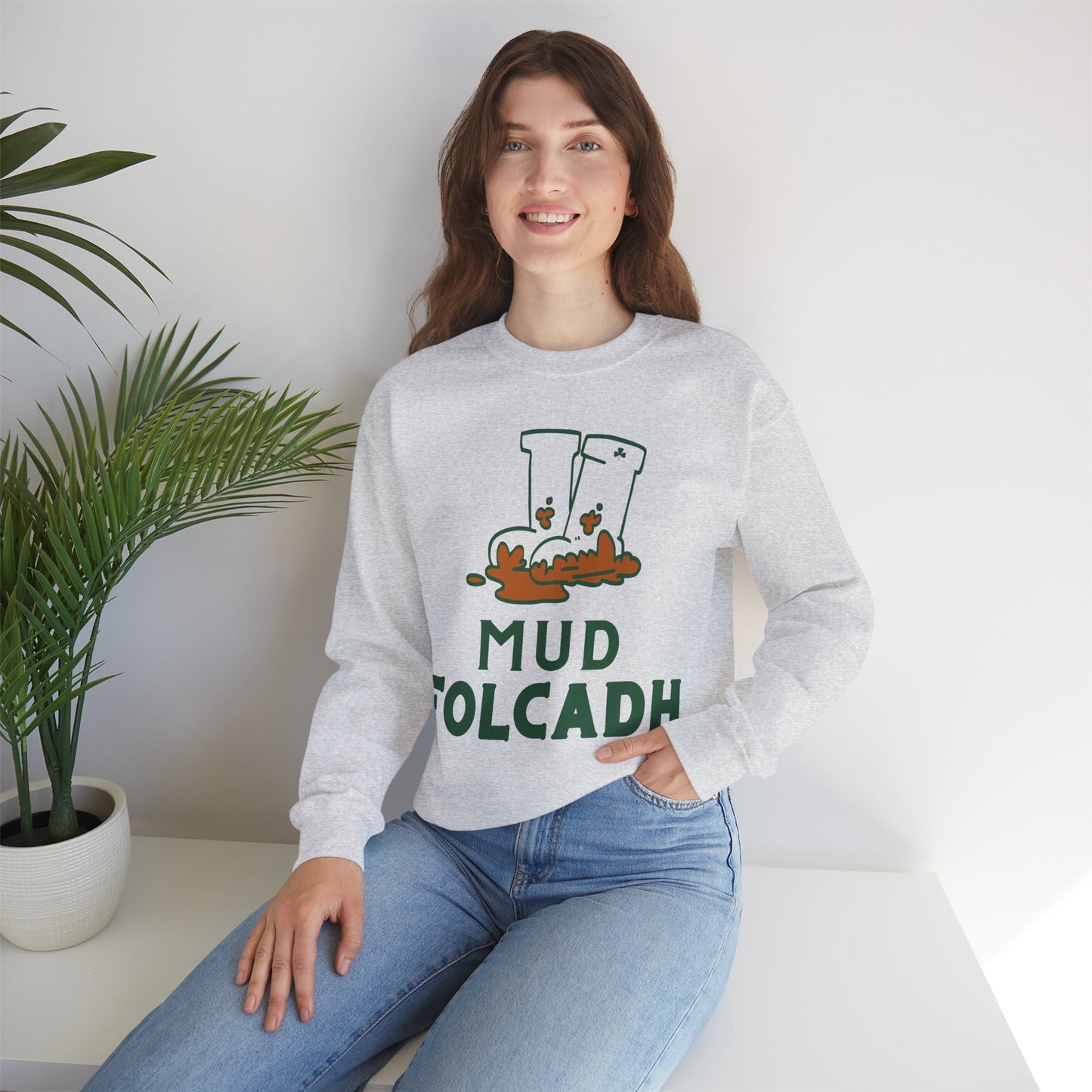 MUD FOLCADH Unisex Heavy Blend™ Crewneck Sweatshirt