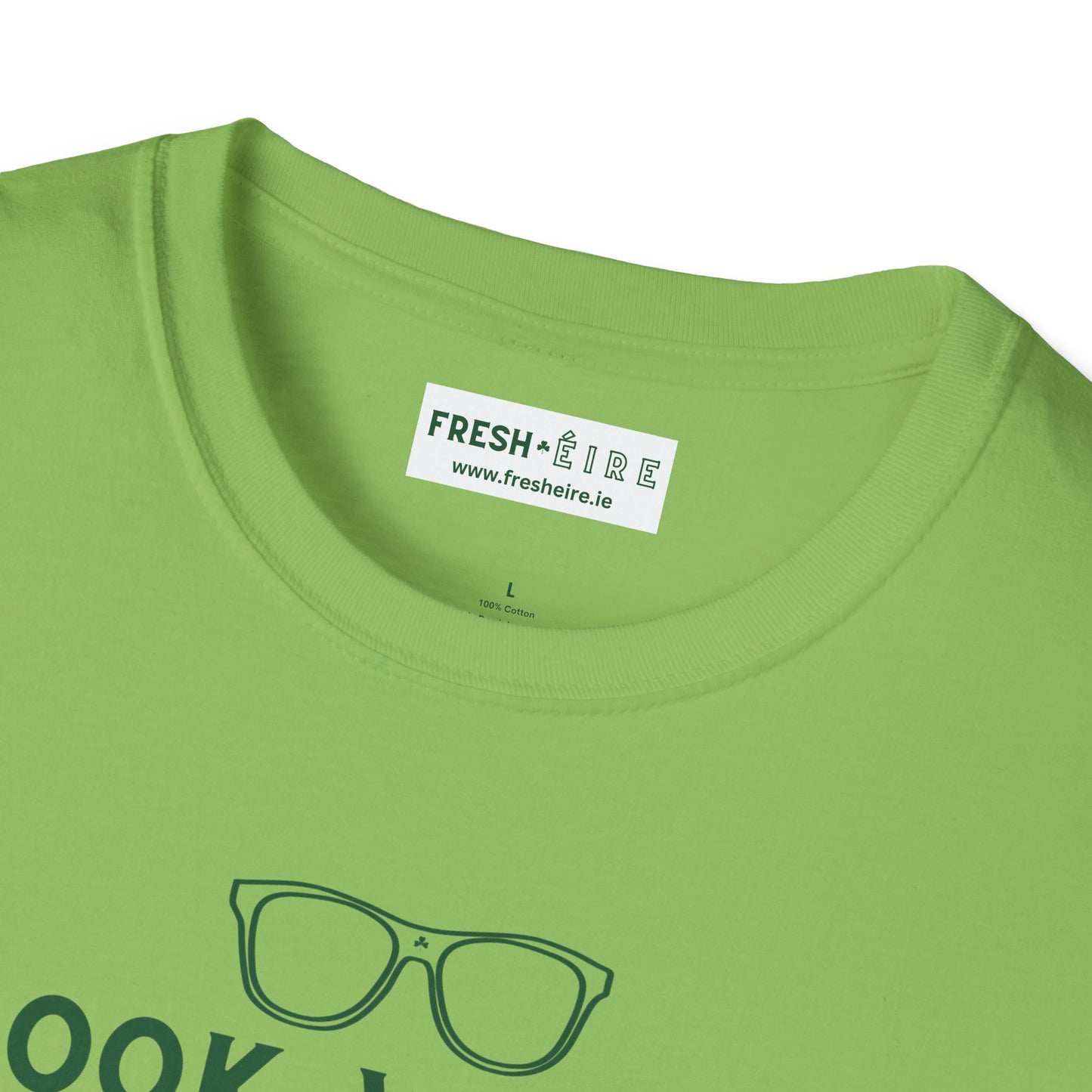 LOOK WHO'S AG CAINT Unisex Softstyle 100% Cotton T-Shirt