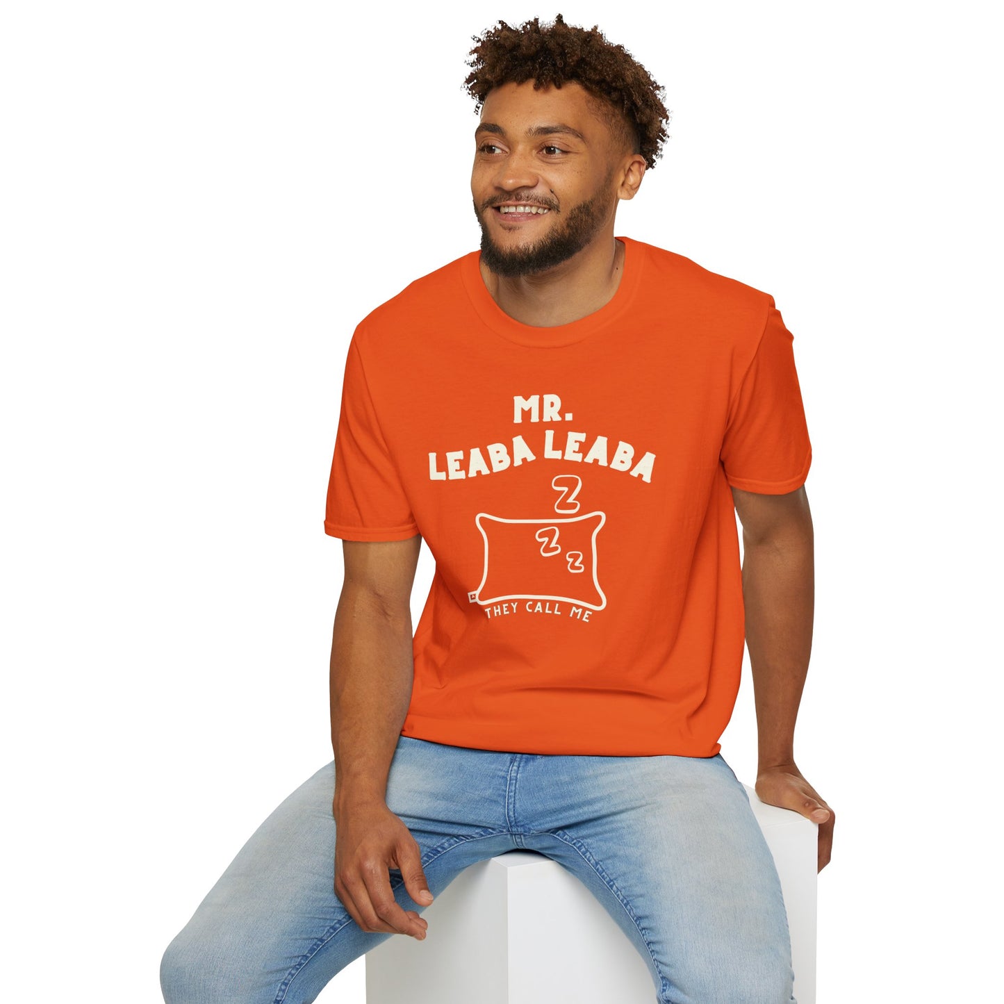 MR. LEABA LEABA (THEY CALL ME) Unisex Softstyle T-Shirt