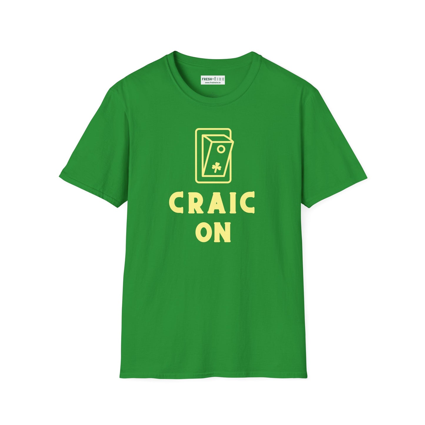 CRAIC ON Unisex Softstyle 100% Cotton T-Shirt
