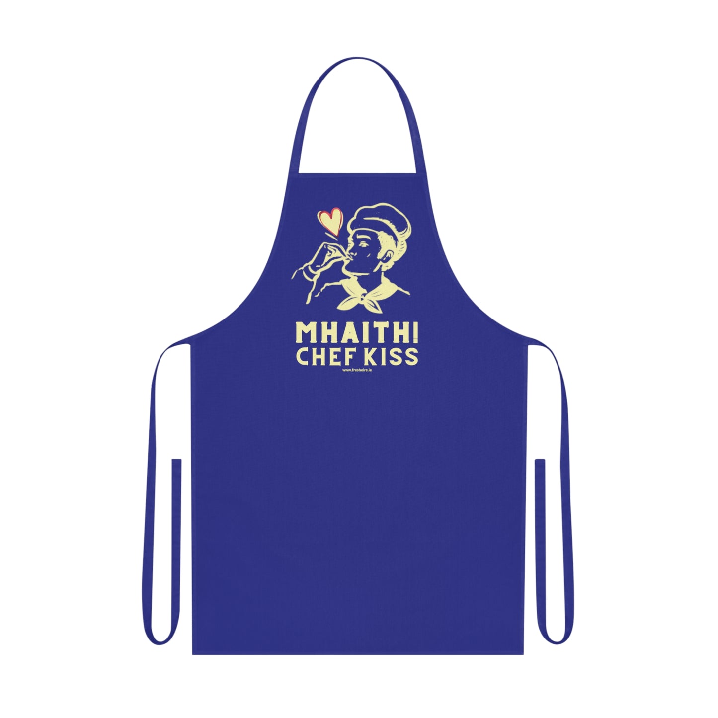 MHAITH! CHEF KISS Cotton Apron