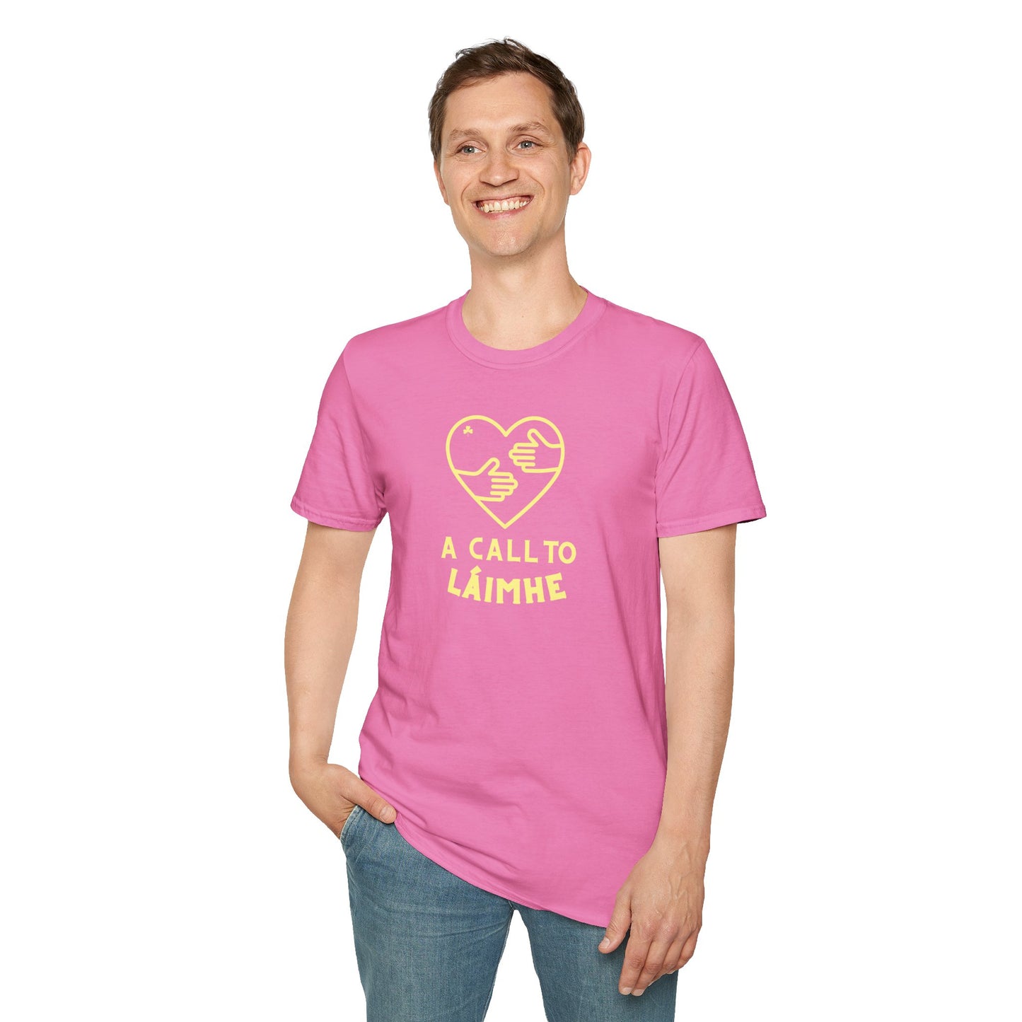 A CALL TO LÁIMHE Unisex Softstyle 100% Cotton T-Shirt