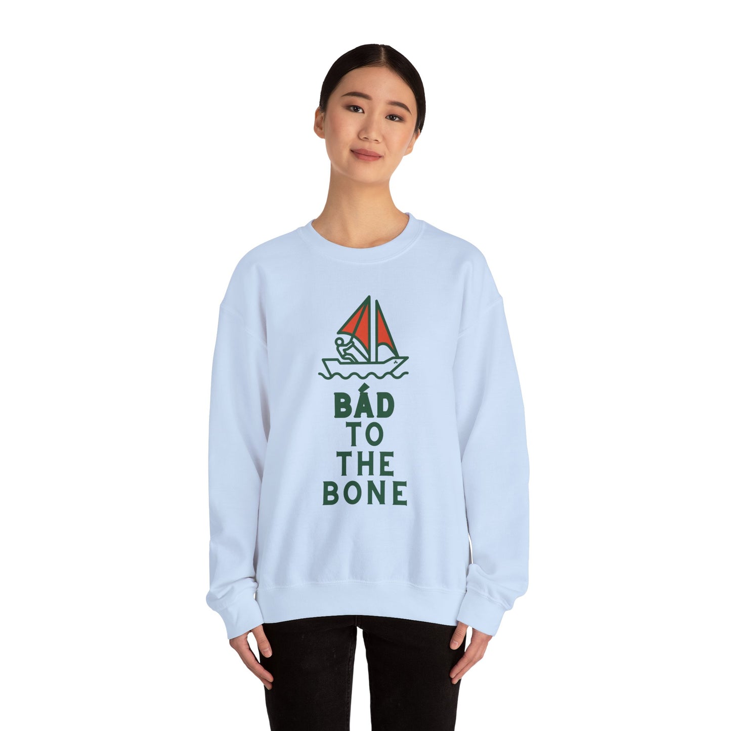 BÁD TO THE BONE Unisex Heavy Blend™ Crewneck Sweatshirt